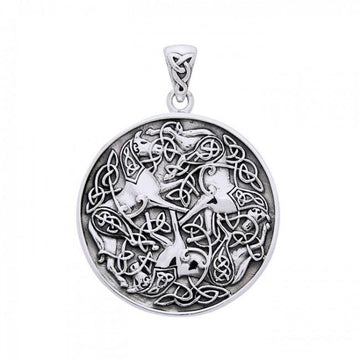 Celtic Knotwork Horse Pendant TPD3046 - Jewelry